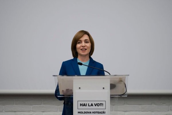 Die prowestliche Präsidentin Maia Sandu bereitet sich auf eine zweite Amtszeit nach der Stichwahl in Moldau vor. - © Vadim Ghirda/AP