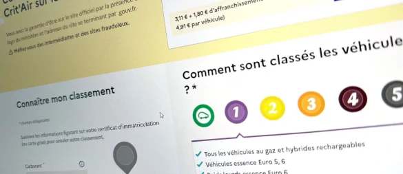 Plakette nötig? In Frankreich ist etwa die Crit’Air-Umweltplakette in mehreren Städten Pflicht. - © Zacharie Scheurer/dpa-tmn