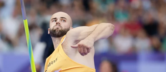 Gewann bei der Team-EM souverän den Speerwurf-Wettbewerb: Julian Weber. - © Axel Kohring/Beautiful Sports/Pool/dpa