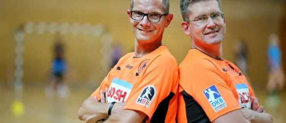 Waren ein starkes Duo: Marcus Helbig (l) und Lars Geipel. - © Jan Woitas/dpa-Zentralbild/dpa