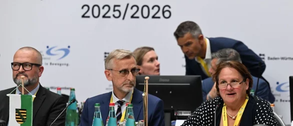 Kommen die Olympischen Spiele nach Deutschland? Die Sportminister erhoffen sich davon Impulse für die Entwicklung des Sports hierzulande. - © Hendrik Schmidt/dpa
