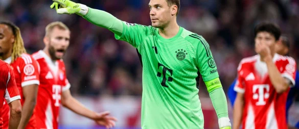 Manuel Neuer führt die Bayern als Torwart und Kapitän an. - © Tom Weller/dpa