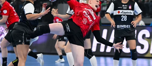 Der Thüringer HC hat zum vierten Mal den Handball-Supercup gewonnen. - © Sven Hoppe/dpa
