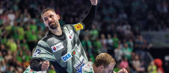 Fabian Wieder hatte kein Problem mit Jaron Siewert. - © Andreas Gora/dpa