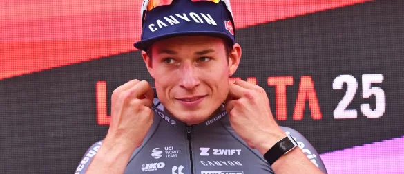 Dritter Tagessieg bei der 80. Vuelta: Der Belgier Jasper Philipsen. - © Miguel Oses/AP/dpa