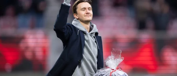 Kristoffer Olsson spielt wieder Fußball - © Bo Amstrup/Ritzau Scanpix Foto/AP/dpa