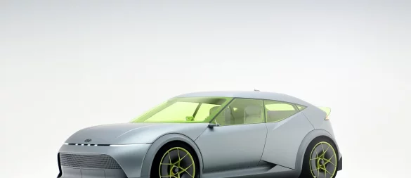 Mit dem Concept Three gibt Hyundai Ausblick auf einen kompakten Ioniq. - © Hyundai/dpa-tmn