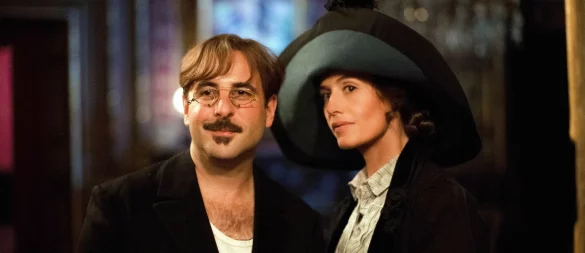 Szene aus den Film «Die Bonnards - malen und lieben», mit Vincent Macaigne (l) als Pierre Bonnard und Cécile De France als Marthe de Méligny. - © ---/Prokino.de/dpa