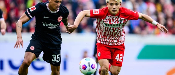 Vor einem Wechsel zur Eintracht: Ritsu Doan. - © Tom Weller/dpa