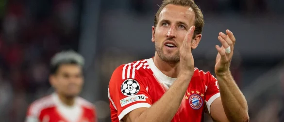 Harry Kane jubelt nach dem Auftaktsieg in der Champions League seines FC Bayern gegen Chelsea. (Archivfoto) - © Leonie Asendorpf/dpa