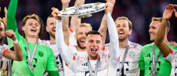 Wechselt nach Zagreb: Bayern-Stürmer Gabriel Vidovic. - © Tom Weller/dpa