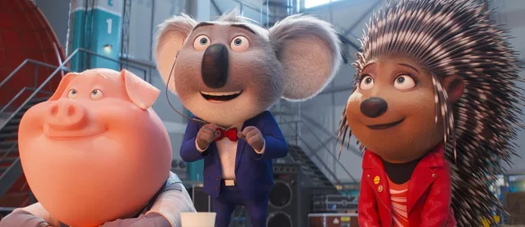 Tierisch aufgeregt: Buster Moon und seine Freunde. - © Universal Pictures/RTL/dpa