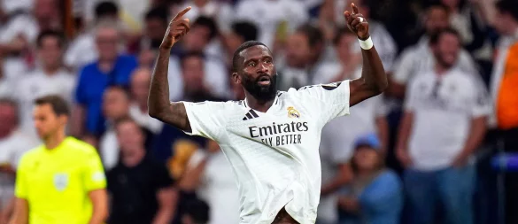 Er ist am Oberschenkel verletzt. Antonio Rüdiger - © Manu Fernandez/AP/dpa
