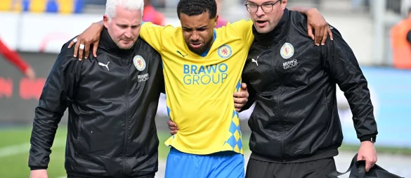Fehlt in der Relegation: Braunschweigs Leon Bell Bell. - © Swen Pförtner/dpa