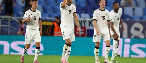 Den Auftakt in der WM-Qualifikation hatten sich Joshua Kimmich und Co. anders vorgestellt. - © Christian Charisius/dpa