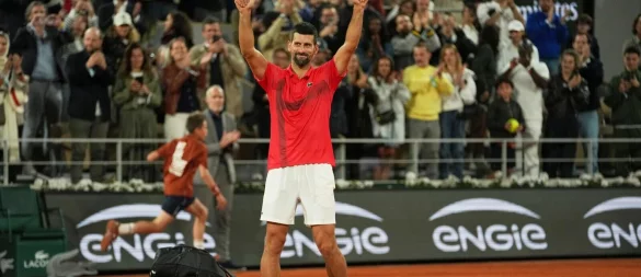 War das der letzte Auftritt von Novak Djokovic bei den French Open? - © Thibault Camus/AP/dpa