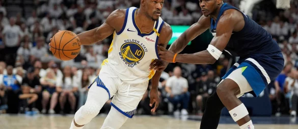 Für Butler und die Warriors ist die Saison beendet. - © Abbie Parr/AP/dpa