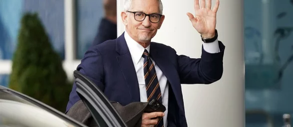 Gary Lineker wird vorerst nicht mehr regelmäßig im englischen Fernsehen zu sehen sein. - © Mike Egerton/PA Wire/dpa