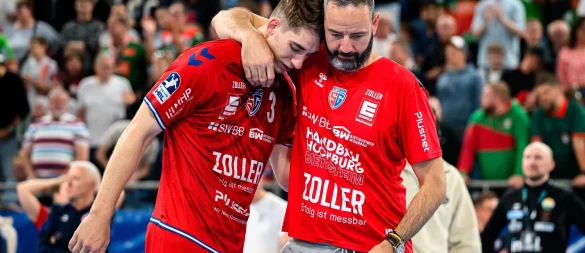 Iker Romero attackiert die Rhein-Neckar Löwen nach dem Bundesliga-Abstieg. - © Marco Wolf/dpa