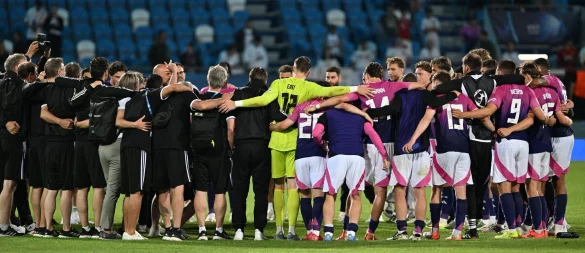 Die deutsche U21 gilt nach der perfekten Gruppenphase als Titelfavorit. - © Lukáš Grinaj/TASR/dpa
