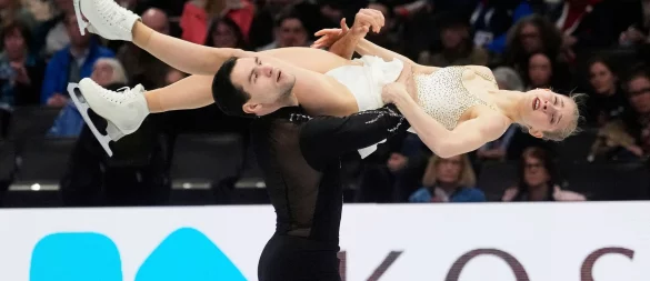 Nikita Volodin und Minerva Hase gelten als große Medaillenhoffnung für die Olympischen Spiele 2026. - © Charles Krupa/AP/dpa