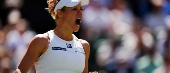 Laura Siegemund überzeugt auch in der ersten Runde in Montreal. - © Ben Whitley/PA Wire/dpa