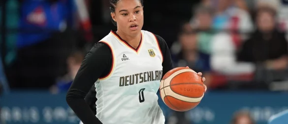 Satou Sabally wird bei der Basketball-EM nicht für Deutschland spielen. - © Marcus Brandt/dpa