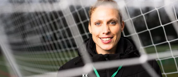 Kim Kulig wurde von ihren Aufgaben als Cheftrainerin der Frauenmannschaft des FC Basel entbunden. - © Philipp von Ditfurth/dpa
