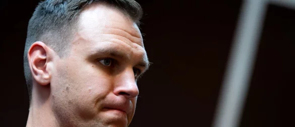 Trotz seiner Verletzung reist Johannes Voigtmann zum EM-Halbfinale nach Riga. - © Sven Hoppe/dpa