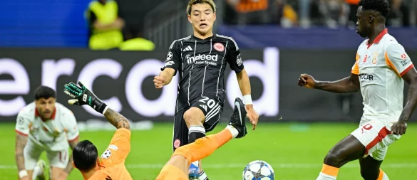 Eintracht Frankfurt ist erfolgreich in die Champions League gestartet. - © Uwe Anspach/dpa