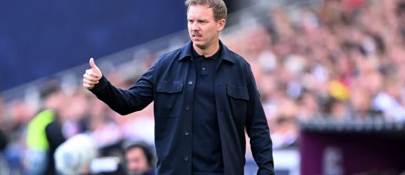 Julian Nagelsmann hofft auf einen Platz im besten Topf bei der WM-Auslosung. - © Federico Gambarini/dpa