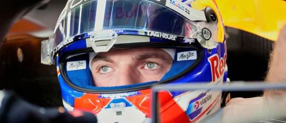 Max Verstappen startet von der Pole: - © Darko Bandic/AP/dpa