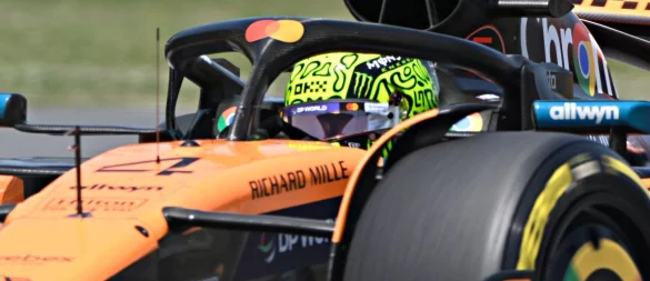 Lando Norris verpatzte die Qualifikation. - © Jacques Boissinot/The Canadian Press/AP/dpa