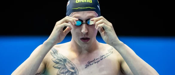 Florian Wellbrock will jetzt auch im WM-Becken seine Klasse zeigen. - © Christoph Soeder/dpa