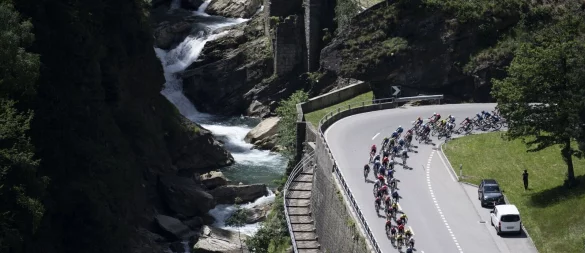 Die Veranstalter wollen die Tour de Suisse sicherer machen - © Gian Ehrenzeller/KEYSTONE/dpa