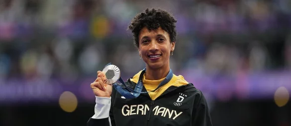 Malaika Mihambo gewann Silber bei Olympia. (Archivbild) - © Michael Kappeler/dpa