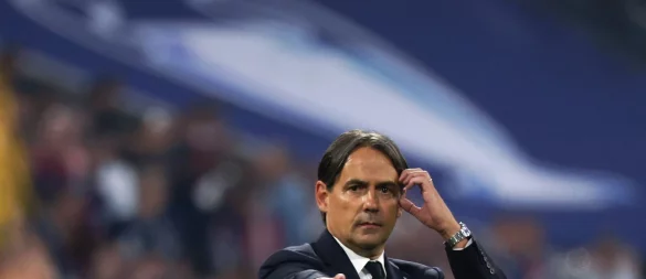 Trainer Simone Inzaghi verlässt Inter Mailand und steht vor einem Wechsel nach Saudi-Arabien - © Christian Charisius/dpa