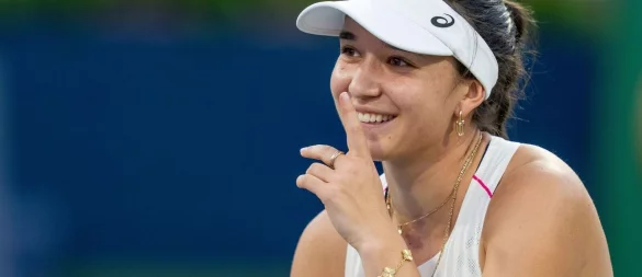 Kämpfte vergeblich: Eva Lys ist in Cincinnati ausgeschieden. - © Christinne Muschi/The Canadian Press/AP/dpa