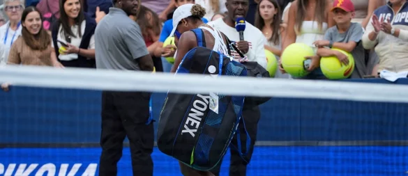 Taylor Townsend kamen nach ihrer Niederlage und acht vergebenen Matchbällen die Tränen. - © Pamela Smith/AP/dpa