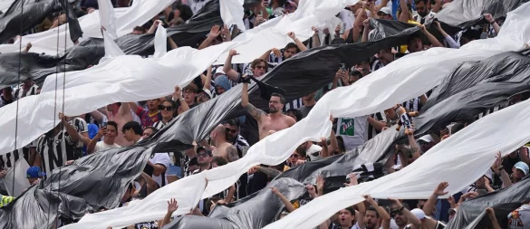 Botafogo-Fans bei der Club-WM. - © Matt Rourke/AP/dpa