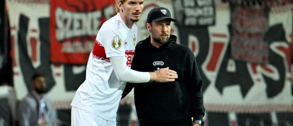 Abschied aus Stuttgart: Coach Sebastian Hoeneß muss wohl künftig auf Nick Woltemade verzichten. - © Swen Pförtner/dpa