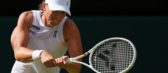 Iga Swiatek gewinnt ihren ersten Wimbledon-Titel. - © Kirsty Wigglesworth/AP/dpa