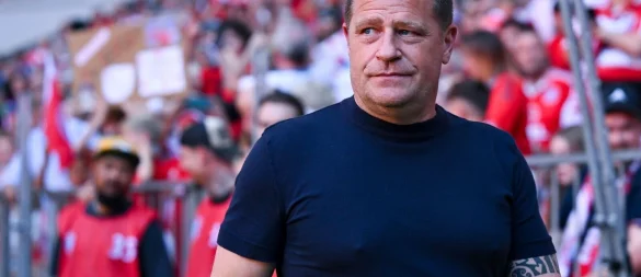Max Eberl ist mit dem Kader «happy». - © Sven Hoppe/dpa