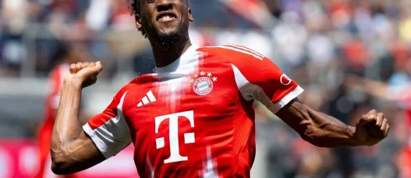 Zwei Tore im Auftaktspiel: Kingsley Coman wirbt bei der Club-WM für sich. - © Sven Hoppe/dpa