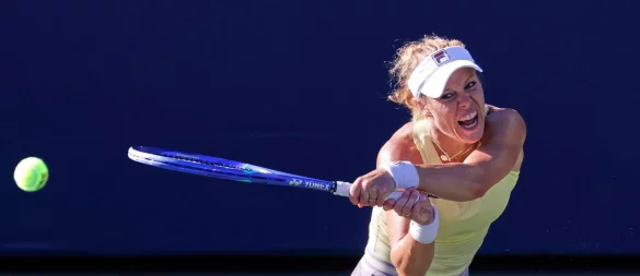 Für Laura Siegemund war in Peking früh Endstation. (Archivbild) - © Adam Hunger/FR110666 AP/AP/dpa
