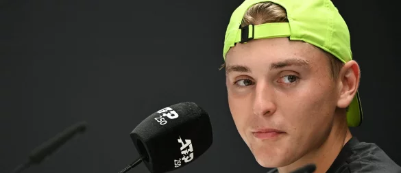 Justin Engel bestreitet am Donnerstag sein Achtelfinale in Stuttgart. - © Marijan Murat/dpa