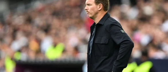 Nagelsmann sah die nächste Niederlage seines Teams. - © Federico Gambarini/dpa