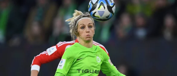 Von Wolfsburg in die US-Liga: Kathrin Hendrich wechselt nach Chicago - © Swen Pförtner/dpa