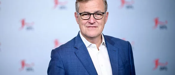 Äußert sich nach Spekulationen über Sportvorstand Max Eberl: Bayern-Chef Jan-Christian Dreesen. - © Britta Pedersen/dpa