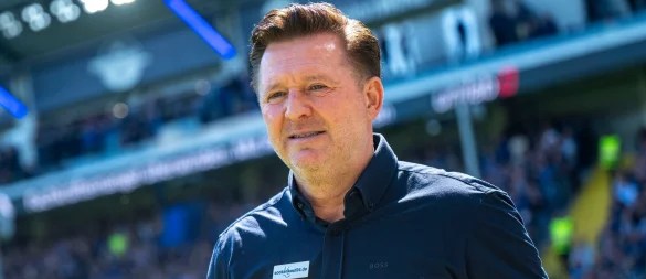 Neuer Trainer in Hannover: der bisherige Magdeburger Christian Titz. - © David Inderlied/dpa